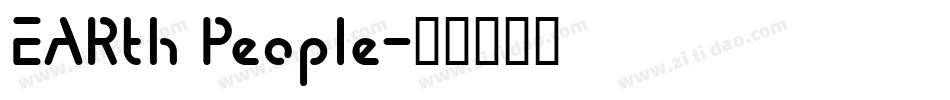 EARth People字体转换